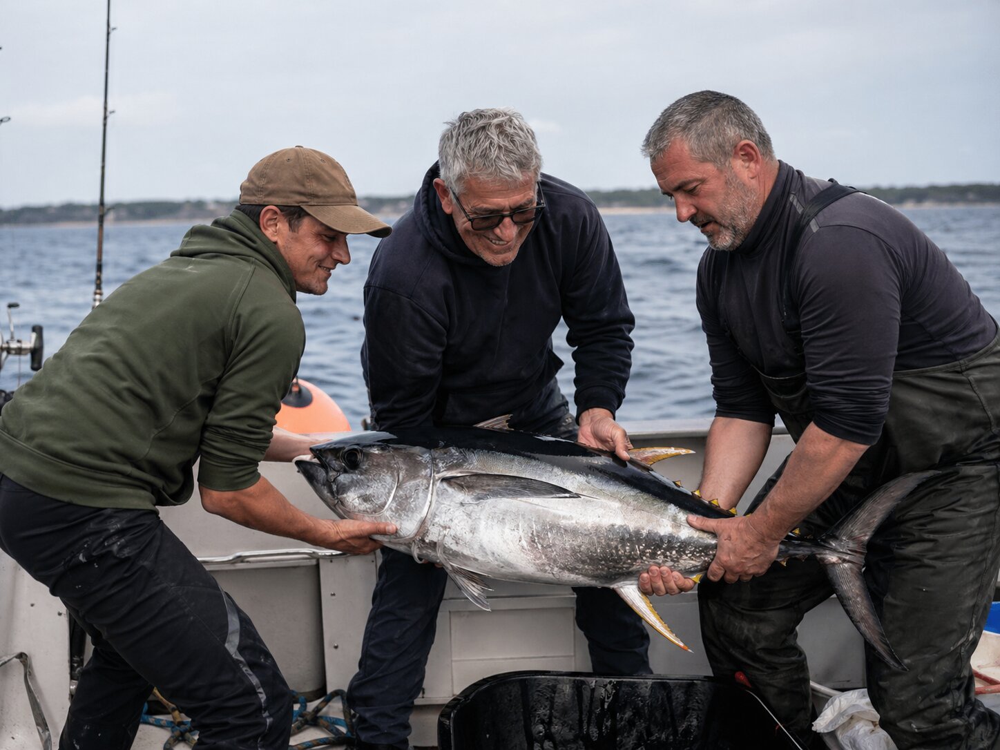 Istria coastline from the boat
