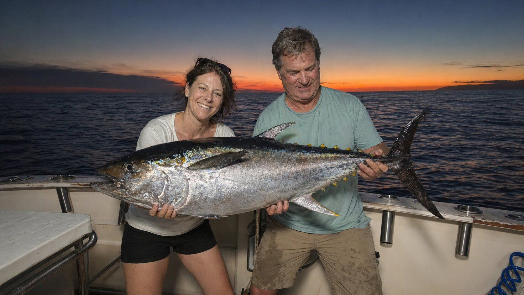 Sunset tuna fishing Istria