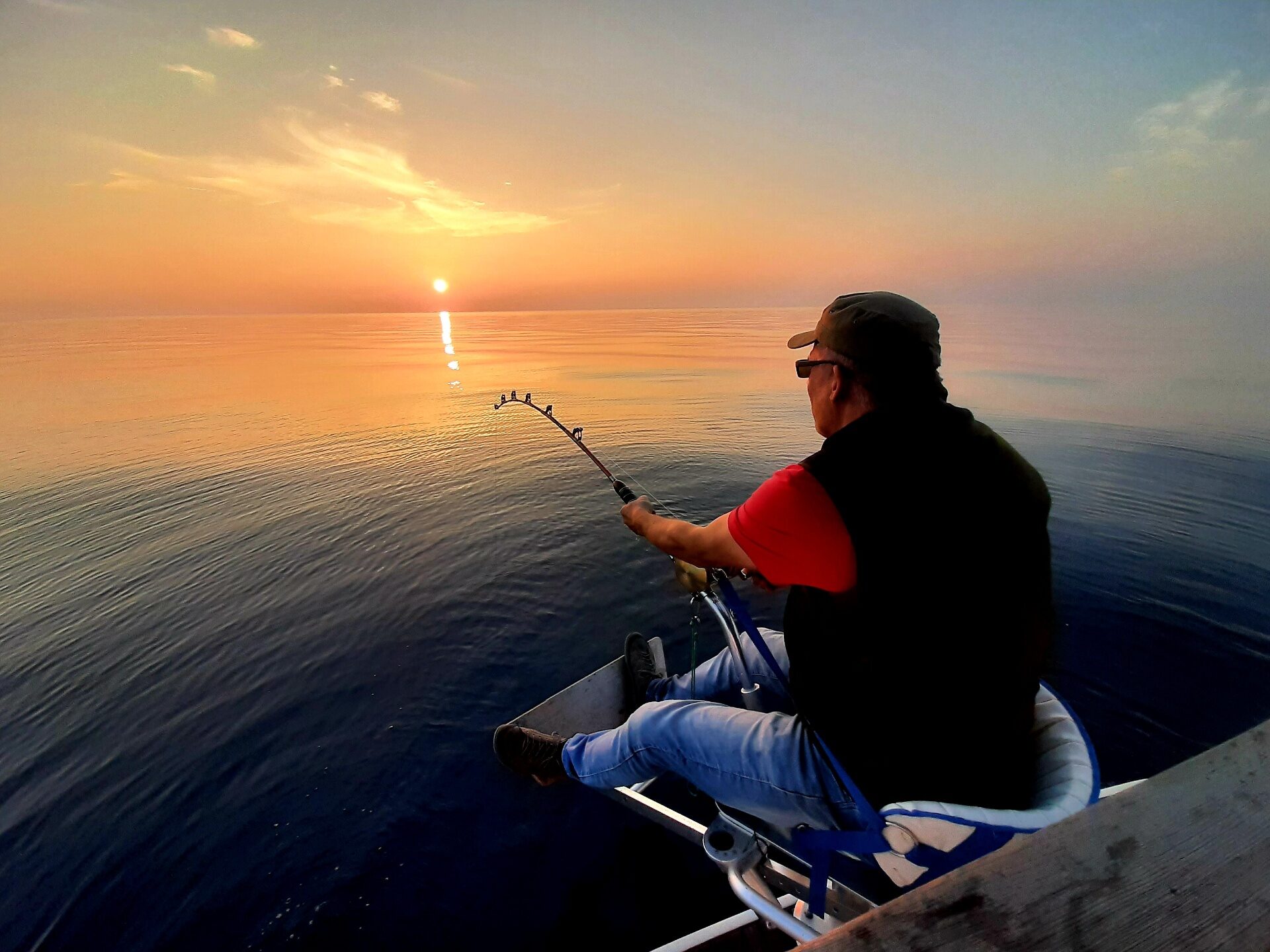 Sunset tuna fishing Istria